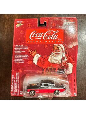 1955 Chrysler 300C Coca-Cola Die-Cast Car Playing Mantis Collectors Edition